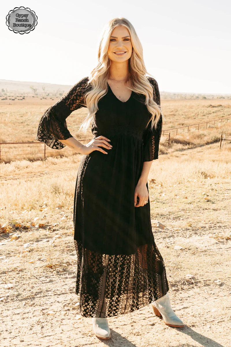 Black Gypsy Dress