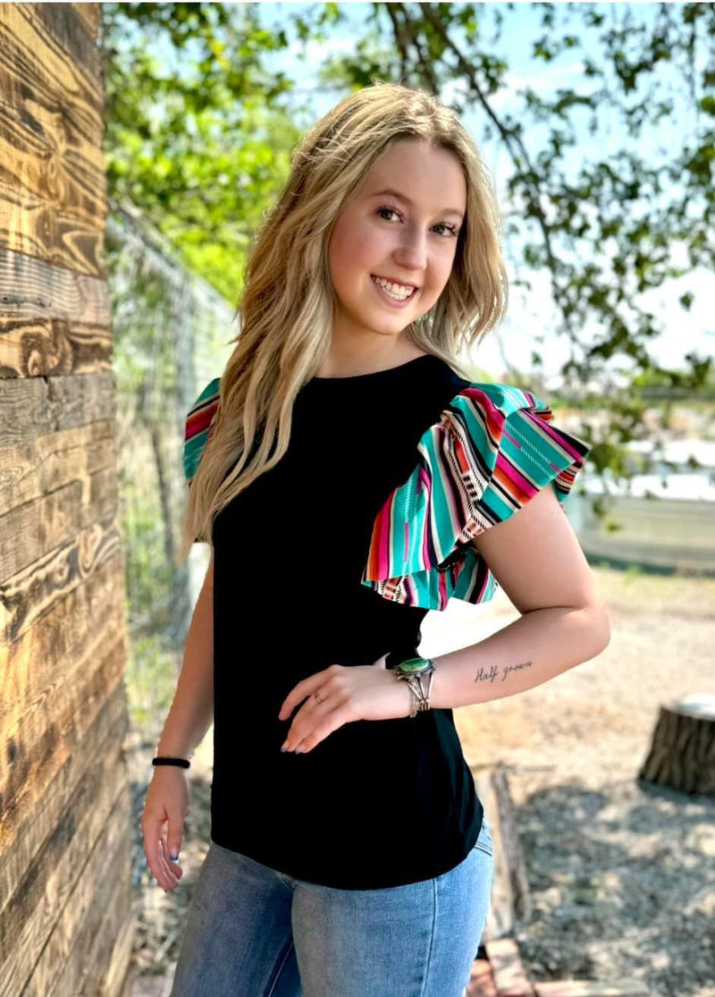 Lawton Serape Top - Also in Plus Size