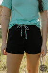 Concrete Cowgirl Black Shorts - Also in Plus Size