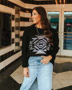 Taos at Midnight Sweater Top  - Also in Plus Size