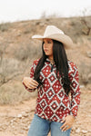 Baytown Aztec Pullover - Also  in Plus Size