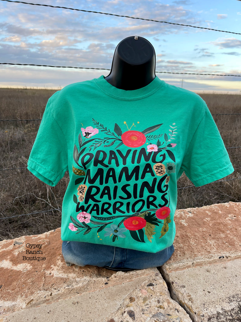 Praying Mama Raising Warriors Tee - Also in Plus Size