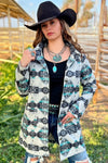 Lane Aztec Blazer Jacket - Also in Plus Size