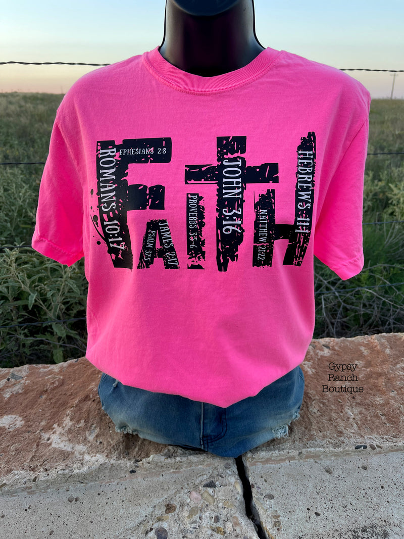 FAITH Scripture Tee - Also in Plus Size