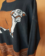 Cattle Capital Hereford Sweater Top  - Also in Plus Size