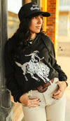 Buck The Rest Ropes Hoodie Top - Also in Plus Size