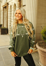 Saddle Ranch Agave Embroidered Sweatshirt - Also in Plus Sizee