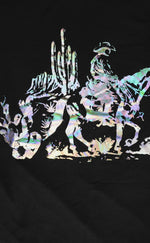 Holographic Cowboy Tee - Also in Plus Size