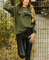 Stop on a Dime Rope Detail Sweatshirt - Also in Plus Size