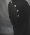 Get Fringy With It Black Top - Also in Plus Size