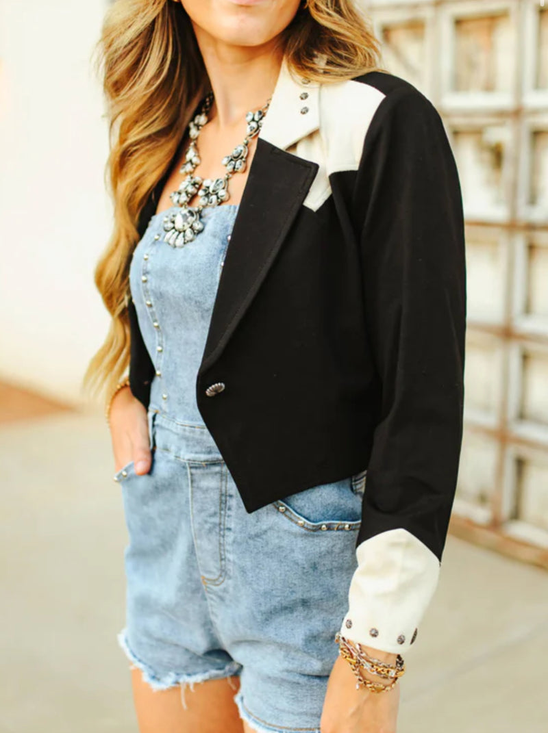 Pony Express Blazer Jacket - Also in Plus Size