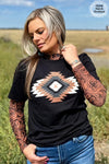 Blaze Aztec Tee - Also in Plus Size