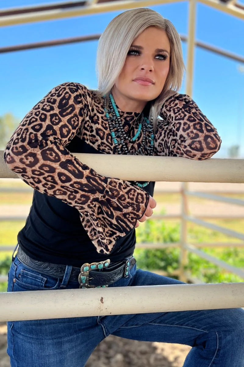 Nothing to Lose Leopard Top - Also in Plus Size