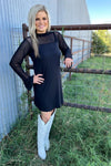 Nine Lives Black Dress - Also in Plus Size