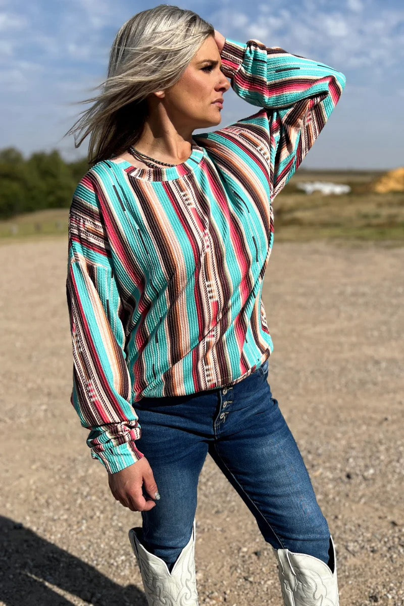 Bailey Serape Top - Also in Plus Sizes