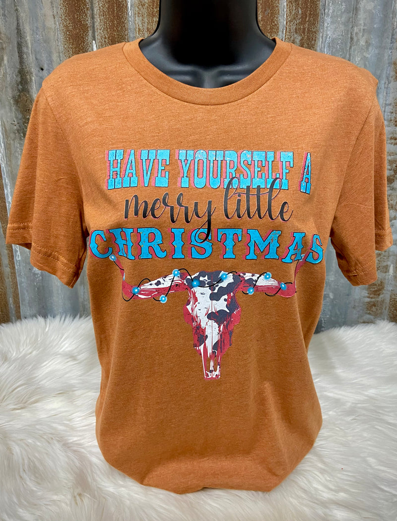 Have Yourself A Merry Little Christmas Tee - Also in Plus Size