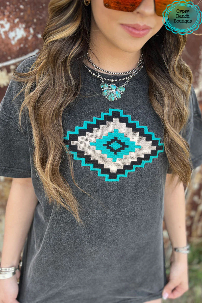 Turquoise Tombstone Necklace