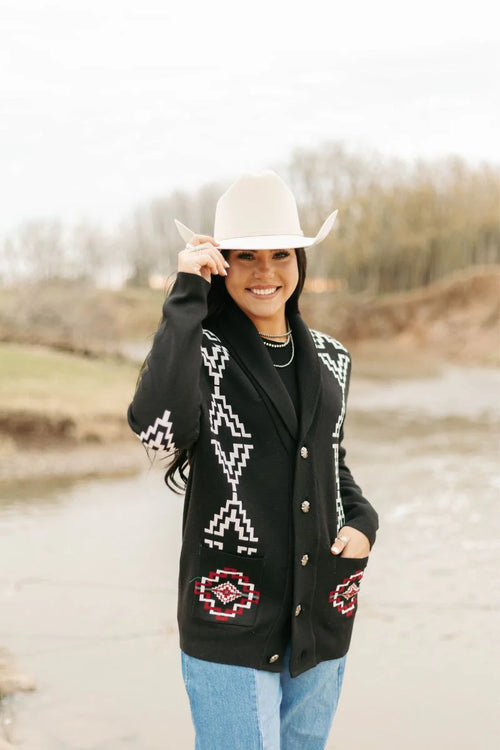 Crenshaw Aztec Cardigan - Also in Plus Size