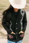 Crenshaw Aztec Cardigan - Also in Plus Size