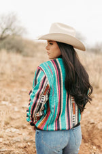 Long Time Coming Serape Jacket - Also in Plus Size