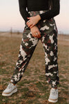 Coop Camo Cargo Jogger Pants - Also in Plus Size