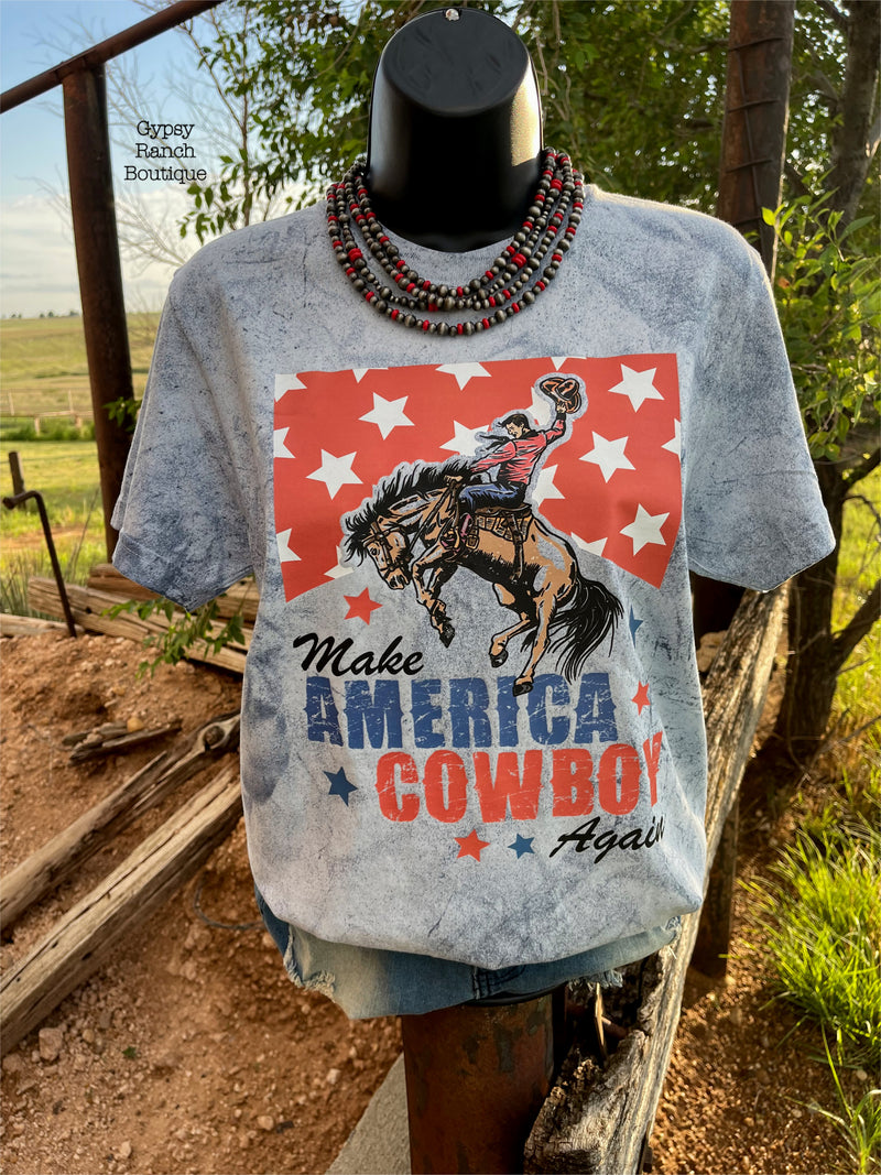 Make America Cowboy Again Tee - Also in Plus Size