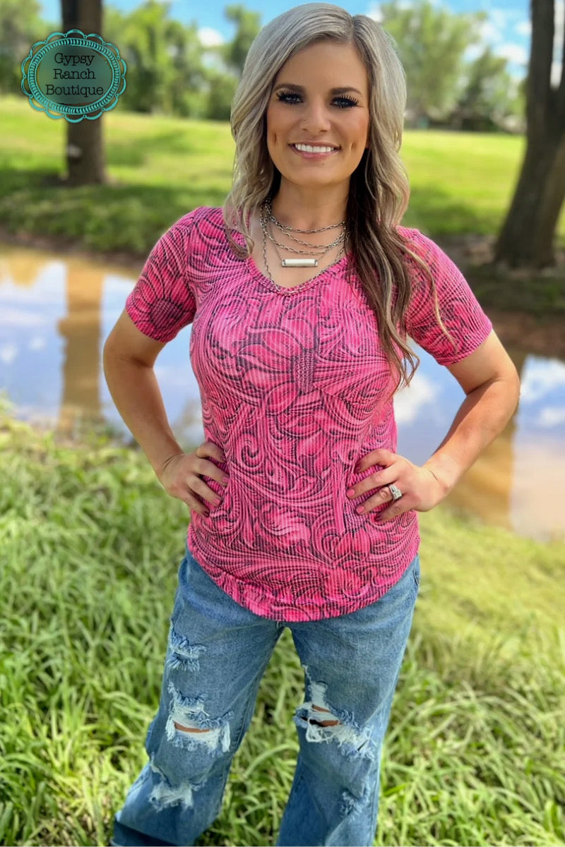 Backroads Barbee Top- Also in Plus Size