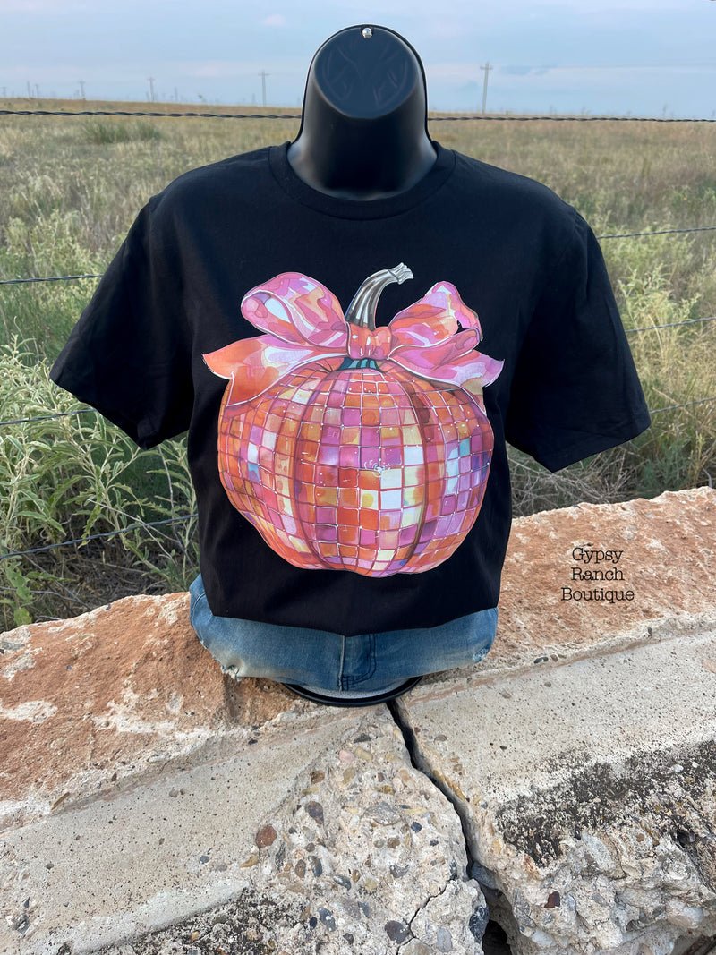 Disco Pumpkin Tee - Also in Plus Size