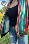 Long Time Coming Serape Jacket - Also in Plus Size