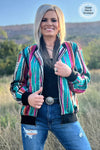 Long Time Coming Serape Jacket - Also in Plus Size