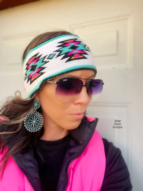 Westbound Aztec Ear Warmer Headband