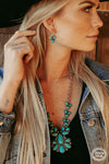 Stage Coach Necklace Turquoise Squash Necklace