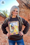 Cowboys of Fall Sweatshirt - Also in Plus Size